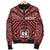Samoa Personalised Men's Bomber Jacket - Samoa Seal In Polynesian Tattoo Style (Red) - Polynesian Pride