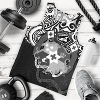 Tonga Polynesian Men's Tank - Tongan Pride (White) - Polynesian Pride