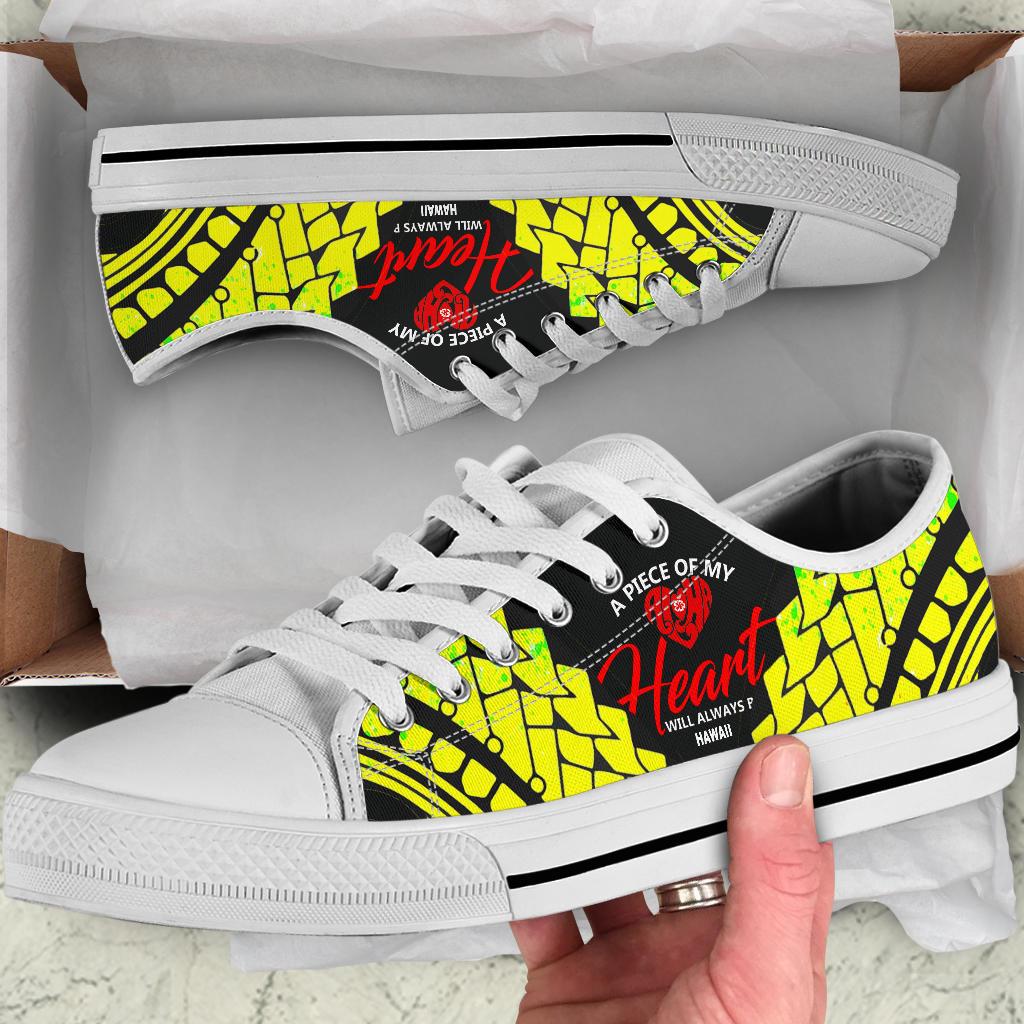 Hawaii Low Tops - A Piece Of My Heart - Polynesian Pride