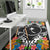 Chuuk State Area Rug - Coat OfArmsWith Tropical Flowers - Polynesian Pride