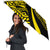 Seal Of Hawaii Umbrella Yellow - Circle Style - Polynesian Pride
