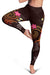 Kosrae Polynesian Leggings - Legend of Kosrae (Red)