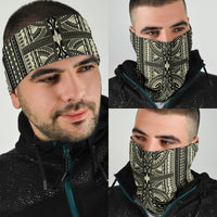 Polynesian Tribal Tatau Beige Unisex Bandana - Polynesian Pride