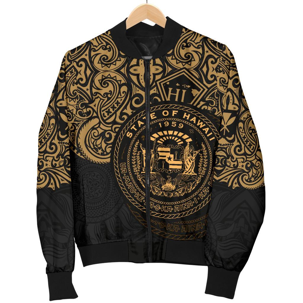 Polynesian Hawaii Bomber Jacket (Men) - Pride of Hawaii - Polynesian Pride