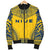 Niue Flag Polynesian Chief Women'S Bomber Jacket - Polynesian Pride