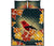 Honeycreeper Hibiscus Quilt Bed Set Black - Polynesian Pride