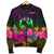 Tonga Polynesian Men's Bomber Jacket - Summer Hibiscus - Polynesian Pride