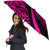 Seal Of Hawaii Umbrella Pink - Circle Style - Polynesian Pride