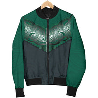 Koru Polynesian Tattoo Men Bomber Jacket - Polynesian Pride