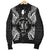 Niue Polynesian Men's Bomber Jacket Map Black - Polynesian Pride