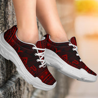 Yap Chunky Sneakers - Polynesian Chief Red Version - Polynesian Pride