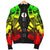Niue Men Bomber Jackets - Polynesian Tattoo Reggae - Polynesian Pride