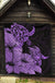 Hawaii Turtle Premium Quilt Polynesian Hibiscus Art Violet AH - Polynesian Pride