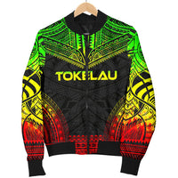 Tokelau Polynesian Chief Men's Bomber Jacket - Reggae Version - Polynesian Pride