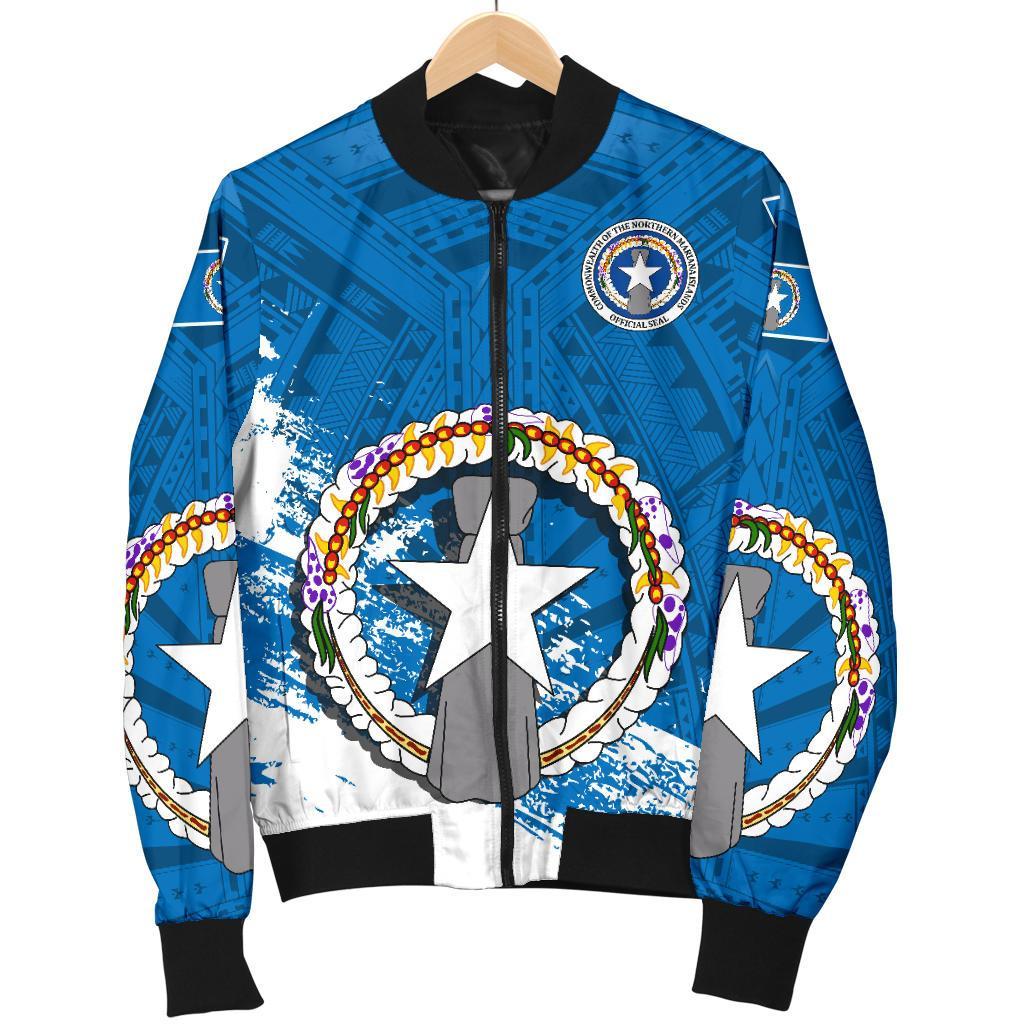 Northern Mariana Islands Special Men's Bomber Jacket - Polynesian Pride