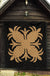 Hawaiian Premium Quilt Royal Pattern - Black And Gold - A2 Style - AH J2 - Polynesian Pride