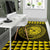 Kakau Seal Of Hawaii Polynesian - Yellow Rug - Polynesian Pride