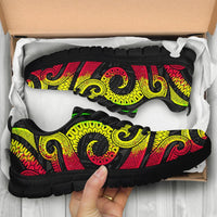Cook Islands Sneakers - Reggae Tentacle Turtle - Polynesian Pride