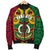 Vanuatu Men'S Bomber Jacket Pig Tusk Polynesian Coat Of Arms - Polynesian Pride