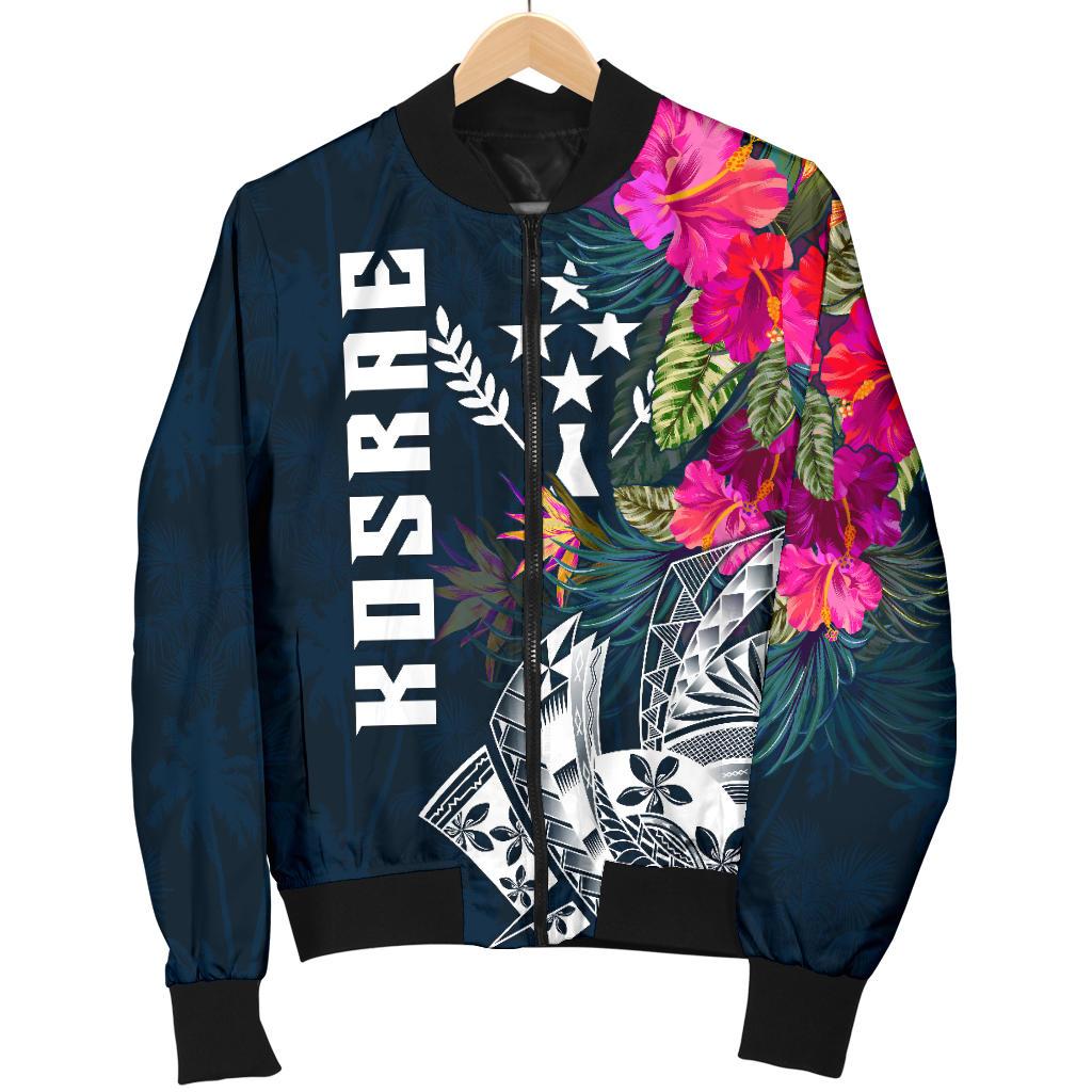 Kosrae Men's Bomber Jacket - Kosrae Summer Vibes - Polynesian Pride