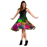Samoa Women's Dress - Summer Hibiscus - Polynesian Pride