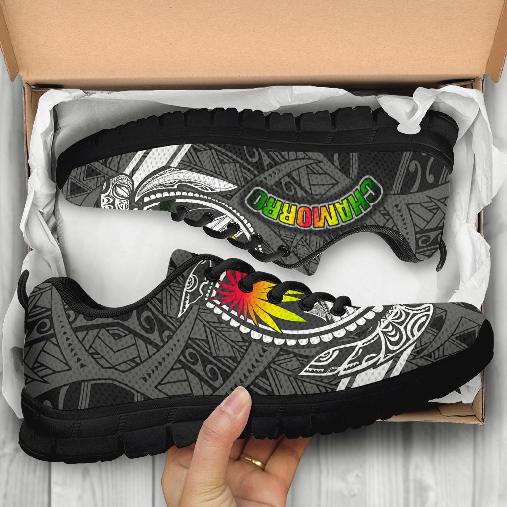 Guam Sneakers - Turtle Guam Seal Chamorro - Polynesian Pride