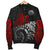 American Samoa Polynesian Bomber Jacket (Men) - Polynesian Turtle (Red) - Polynesian Pride