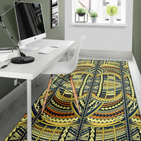 Polynesian Yellow Area Rug - Polynesian Pride