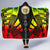 Hawaii Hooded Blanket - Polynesian Tattoo Reggae - Polynesian Pride