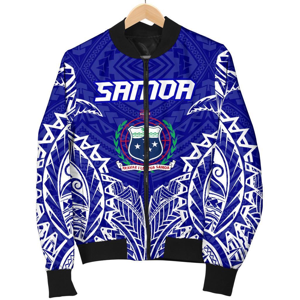 Samoa Premium Men's Bomber Jacket - Polynesian Pride