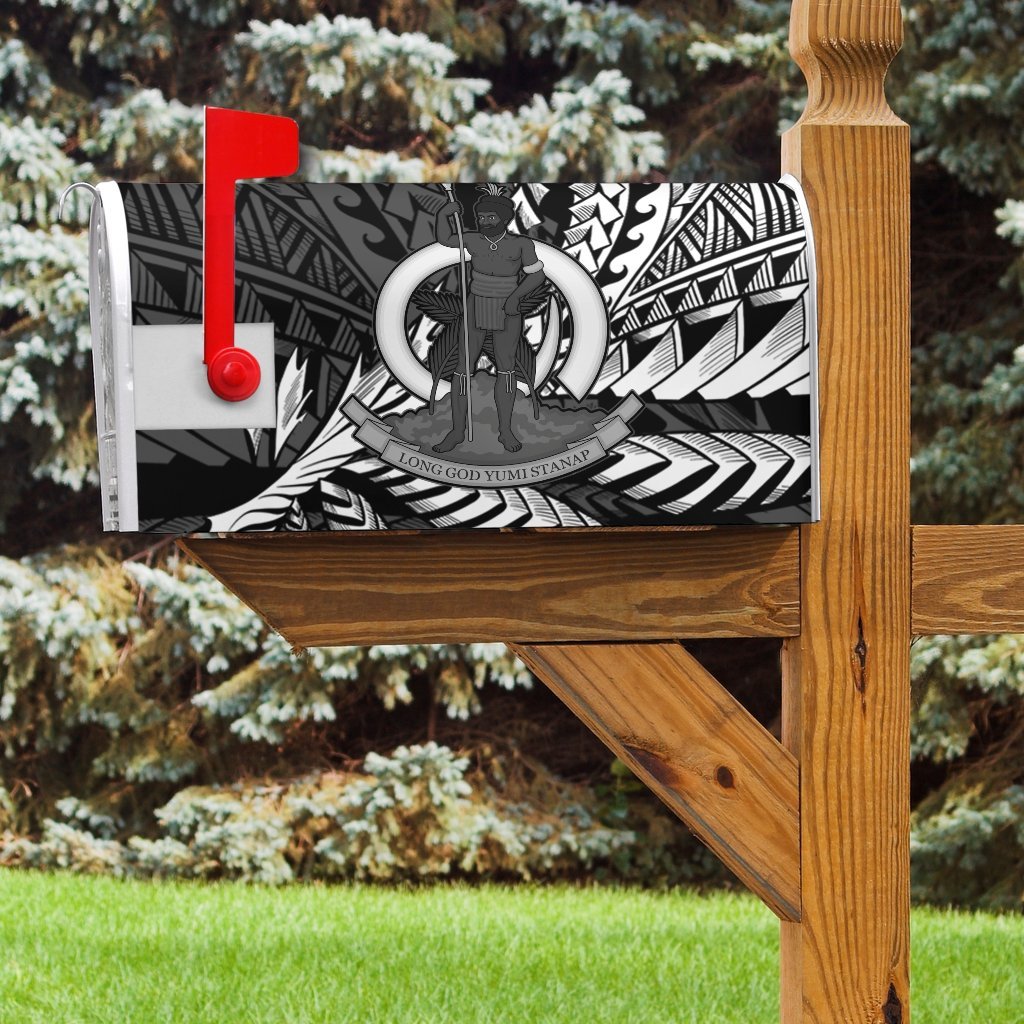 Vanuatu Mailbox Cover - Custom Personalised Wings Style - Polynesian Pride