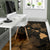 Hawaii Turtle Hibiscus Map Polynesian Area Rug AH - Polynesian Pride