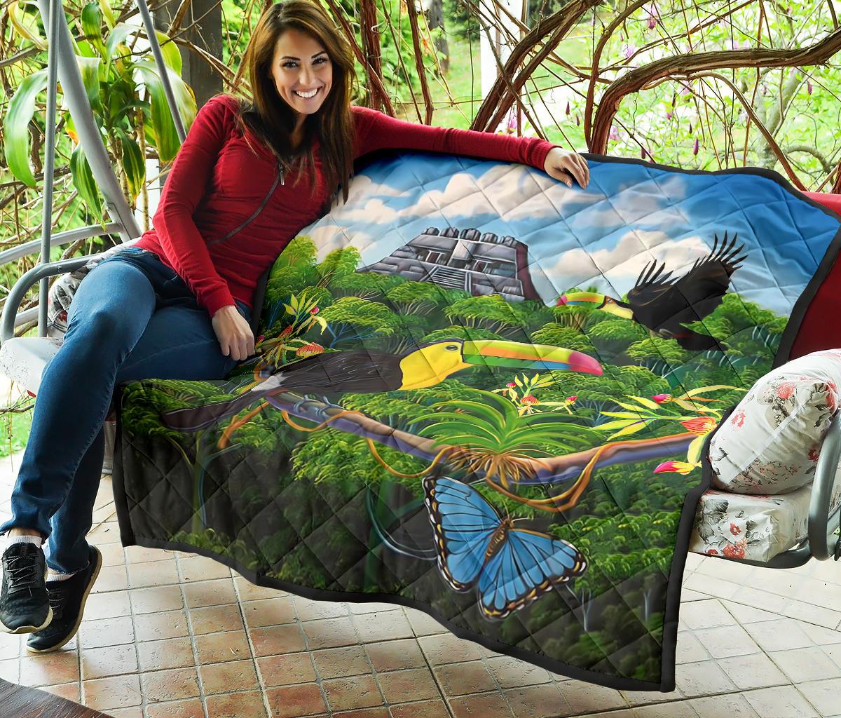 Wonderful Jungle Premium Quilt - Polynesian Pride