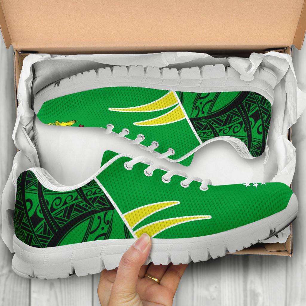 Cook Islands Sneakers - Symmetrical Lines - Polynesian Pride