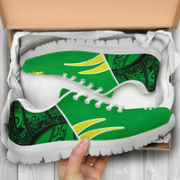 Cook Islands Sneakers - Symmetrical Lines - Polynesian Pride