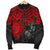 Tonga Polynesian Bomber Jacket (Men) - Red Turtle - Polynesian Pride