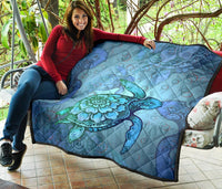Turtle Beauty Premium Quilt - Polynesian Pride
