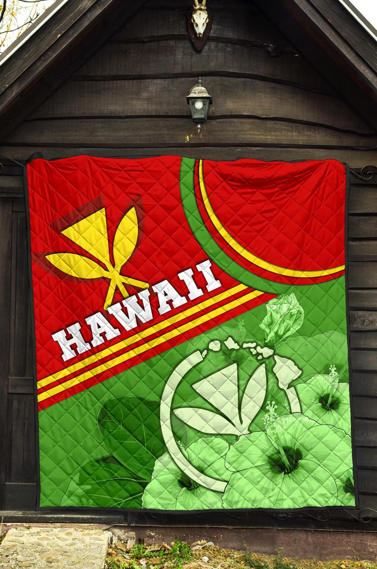 Hawaii Polynesian Premium Quilt - Hawaii Kanaka Maoli - Polynesian Pride