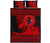 Cook Island Quilt Bed Sets Wave Red - Polynesian Pride