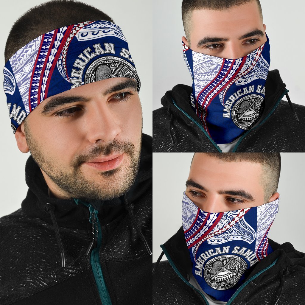American Samoa Bandana 3 - Pack Manta Polynesian - Polynesian Pride