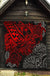 Guam Polynesian Premium Quilt - Red Turtle Flowing - Polynesian Pride