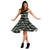 Hawaii Tropical Line Patttern Midi Dress - Polynesian Pride