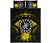Cook Islands Polynesian Quilt Bed Set Hibiscus Yellow - Polynesian Pride