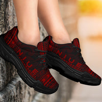 Niue Chunky Sneakers - Polynesian Chief Red Version - Polynesian Pride