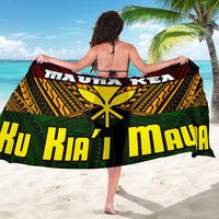 Hawaii Mauna Kea Kanaka Polynesian Sarong - Hill Style - AH - Polynesian Pride