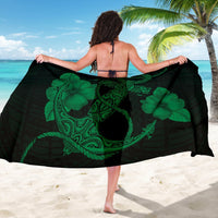 Anchor Green Poly Tribal Sarong - Polynesian Pride