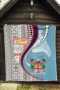 Fiji Premium Quilt Kanaloa Tatau Gen FJ - Polynesian Pride