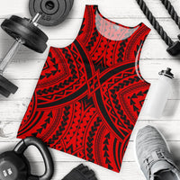 Polynesian Tradition Red Hawaii Men's Tank Top - Polynesian Pride