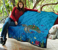 Hawaii Ocean Premium Quilt - Polynesian Pride