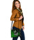 Pohnpei Micronesia Shoulder Handbag Green - Turtle With Hook - Polynesian Pride